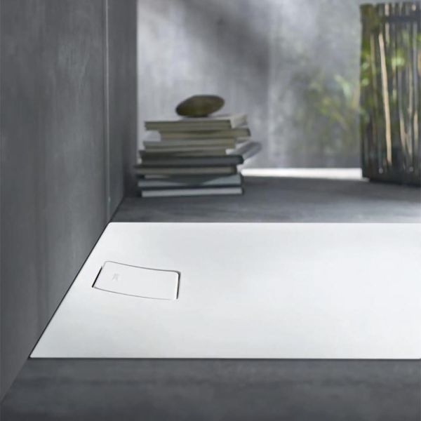 Duravit Stonetto Duschwanne rechteckig 100x140cm, Mineralguss