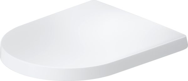 Duravit Balcoon WC-Sitz D-Form überlappend, mit Absenkautomatik, weiß matt