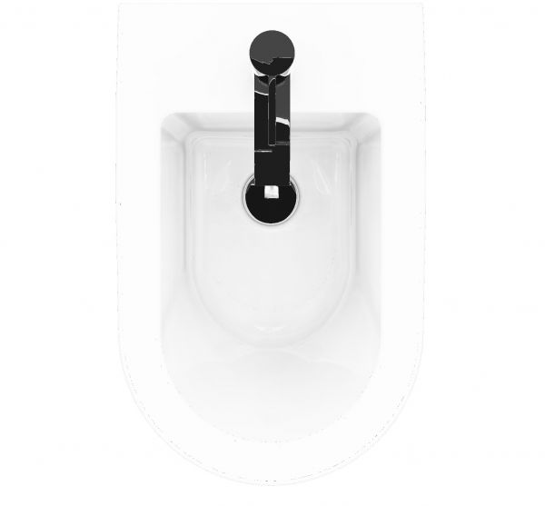 Catalano Zero Glassy Wand-Bidet, 55x35mm, weiß CATAglaze+ BS55ZE