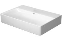 Vorschau: Duravit DuraSquare Waschtisch rechteckig 60x40cm, ohne Hahnloch, ohne Überlauf, weiß 2356600070