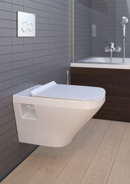 Duravit DuraStyle WC-Sitz, abnehmbar, mit Absenkautomatik, weiß