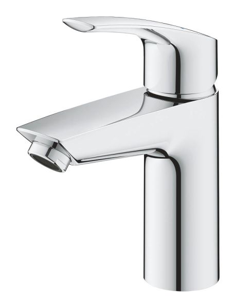 Grohe Eurosmart Einhand-Waschtischbatterie S-Size mit Verbrühschutz und Push-Open, chrom