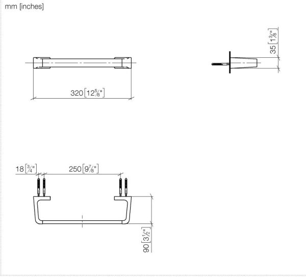 Dornbracht IMO Wannengriff
