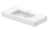 Vorschau: Duravit Vero Waschtisch rechteckig 105x49cm, mit 1 Hahnloch und Überlauf, WonderGliss, weiß 03291000001