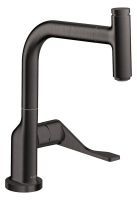 brushed black chrome