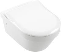 Vorschau: Villeroy&Boch Architectura Wand-Tiefspül-WC, spülrandlos mit DirectFlush, weiß, 4694HR01