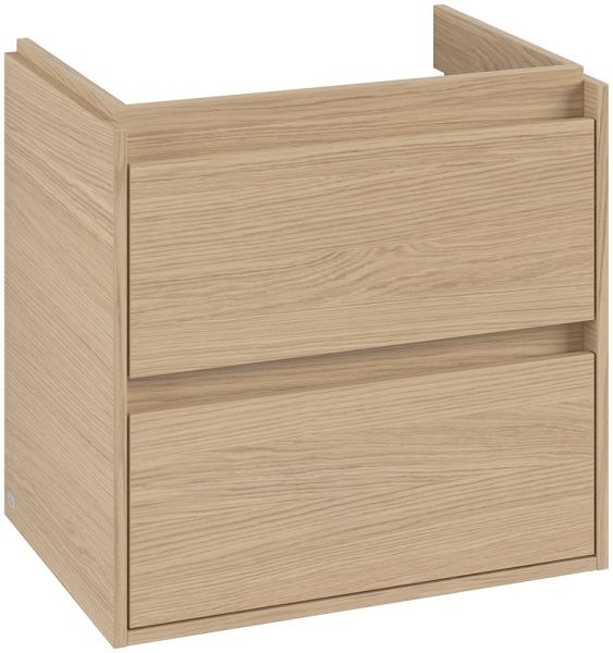 Villeroy&Boch Skyla Waschtischunterschrank C79500 62cm mit 2 Auszügen, nordic oak C79500VJ