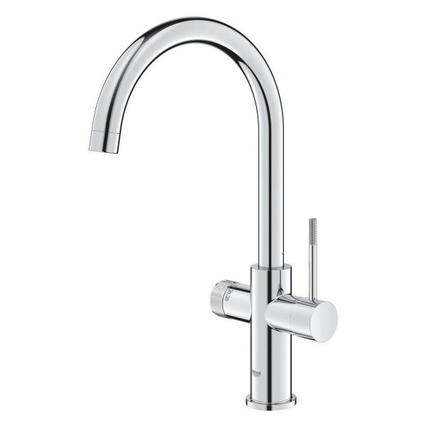 Grohe Blue 2.0 5-in-1-Armatur, C-Auslauf, chrom