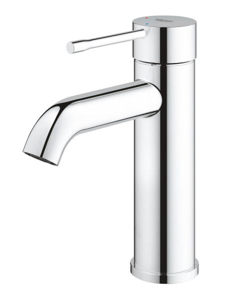Grohe Essence Waschtischbatterie S-Size mit Push-open, Energie-Spar-Funktion, chrom