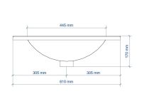 Vorschau: RIHO Porto Slim Waschtisch mit Unterschrank 60x36cm & LED-Spiegelschrank