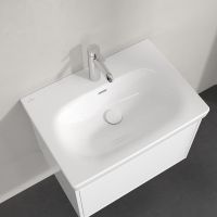 Villeroy&Boch Skyla Waschtisch 65x46cm mit Hahnloch und Überlauf, weiß 5A516501 