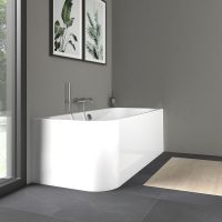 Duravit Happy D.2 Eck-Badewanne 180x80cm Ecke rechts, Acrylverkleidung, weiß 700317000000000