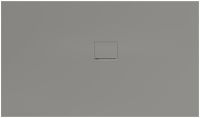 Villeroy&Boch Squaro Infinity Quaryl®-Duschwanne 170x100cm, Eckeinbau rechts gegen Wand, grey UDQ1710SQI2RV-3S