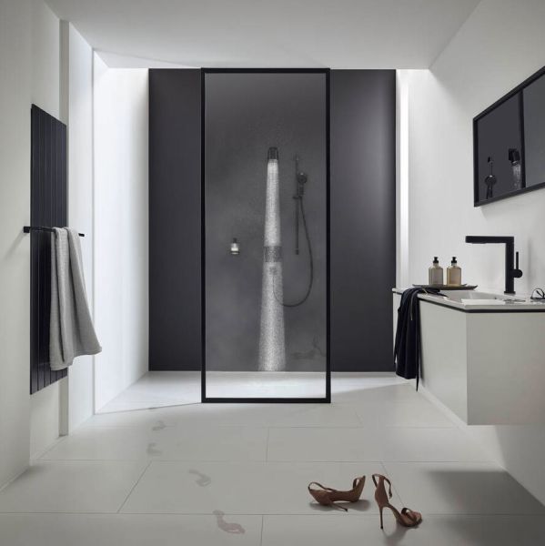 Hansgrohe Pulsify S Kopfbrause 105 1jet Green, mattschwarz 24132670