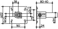 Vorschau: Keuco IXMO UP Funktionseinheit Universal DN 15