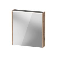 Duravit D-Code 2.0 Spiegel LED-Spiegelschrank, eiche marmoriert DC7105L55550000