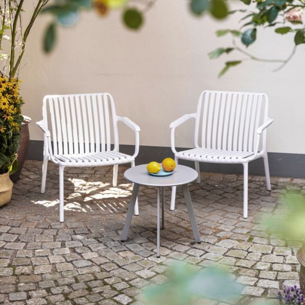 KETTLER LAGO Lounge Sessel mit Armlehne, weiß 0302908-5000