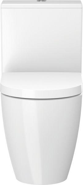 Duravit ME by Starck Stand-WC für Spülkasten, Tiefspüler, Abgang waagerecht/senkrecht, weiß 2170090000