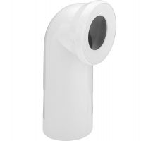 Vorschau: Viega WC-Anschlussbogen 90°, weiß