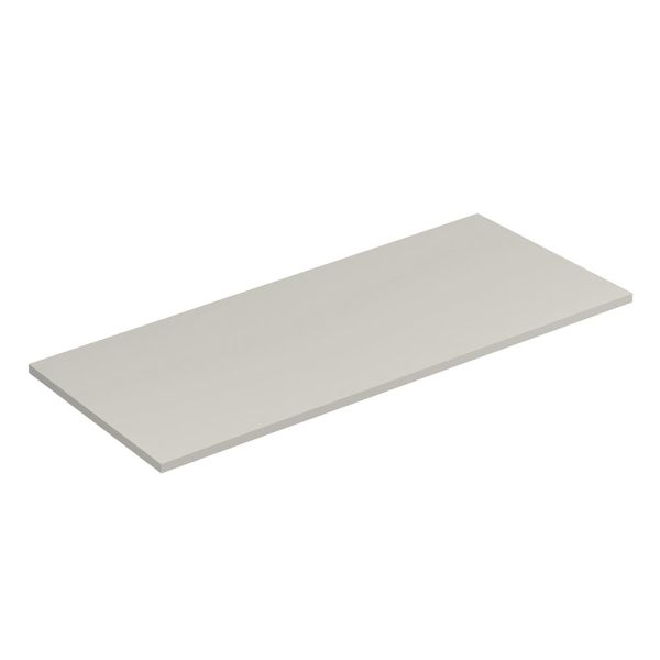 Kludi ICOS Deckplatte 120x50cm für Waschtischunterschrank, light dove matt 50T120O2