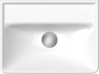 Vorschau: Duravit D-Neo Handwaschbecken rechteckig 45x33,5cm, mit WonderGliss, weiß 07384500701