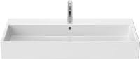 Vorschau: Duravit Vero Air Waschtisch rechteckig 100x47cm, mit 1 Hahnloch und Überlauf, weiß 2350100000