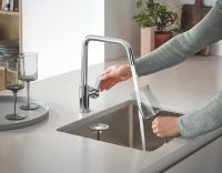 Vorschau: Grohe Start Küchen-Wasserhahn Niederdruck, chrom