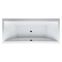 Vorschau: Laufen Pro Rechteck-Badewanne 180x80cm, mit Mittelablauf, weiß 23295.0