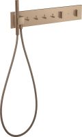 Vorschau: Axor ShowerComposition Thermostatmodul 610/110 Unterputz 4 Verbraucher brushed red gold 12573310