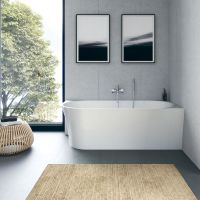 Vorschau: Duravit DuraSenja Eck-Badewanne 150x75cm, weiß, rechts 700577000000000