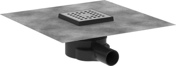 Hansgrohe RainDrain Point Komplettset Punktablauf 10x10cm 56246800