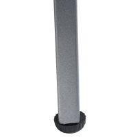 Vorschau: KETTLER LAGO 3er Set Lounge Sessel mit Armlehne & Beistelltisch, weiß/silber 