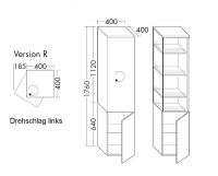 Vorschau: Burgbad Sys30 MagicTwist Drehschrank