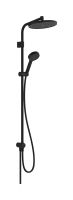 hansgrohe Activera S Duschsystem 240 1 Strahlart wassersparend Reno Varia schwarz matt 28074670