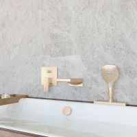 Vorschau: hansgrohe Raindance Select E Handbrause 120 3jet PowderRain & EcoSmart+, brushed bronze