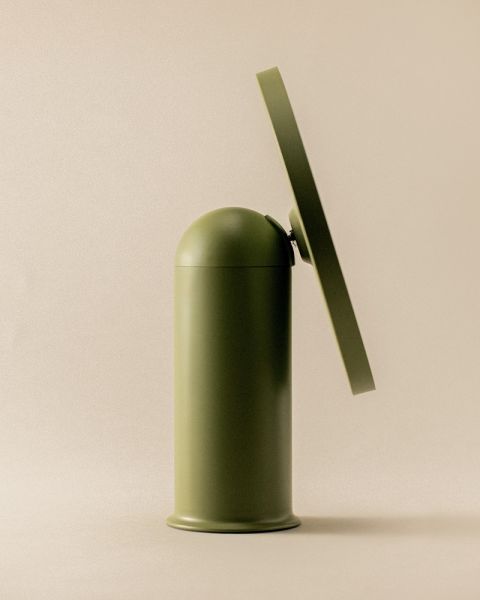 Cosmic Geyser Tisch-Vergrösserungsspiegel, olive green