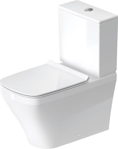 Duravit DuraStyle Stand-WC für Kombination Tiefspüler, Spülrand, HygieneGlaze weiß 2156092000
