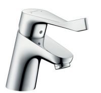 Vorschau: Hansgrohe Focus Einhebel-Waschtischmischer 70 mit Ablaufgarnitur und extra langem Griff, chrom