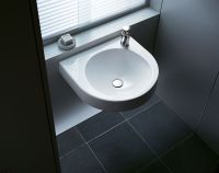 Duravit Architec Waschtisch halbrund 57,5x52cm, ohne Überlauf, ohne Wondergliss, weiß 0449580008