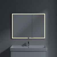 Vorschau: Villeroy&Boch My View Now LED-Einbau-Spiegelschrank 100x75cm A4561