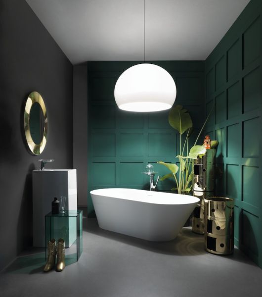 Laufen Kartell freistehende Badewanne 171,5x81,5cm, weiß matt 22633.2