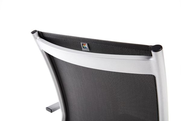 KETTLER Tampa Stappelsessel mit Armlehnen, silber/anthrazit