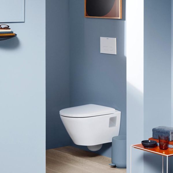 Duravit D-Neo Wand-WC 48x37cm, rimless, HygieneGlaze, weiß 2587092000