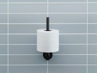 Vorschau: Duravit D-Code Ersatztoilettenpapierhalter schwarz matt 0099154600