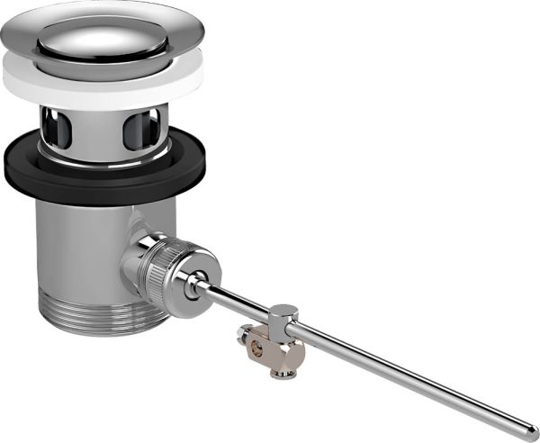 hansgrohe Zugstangen-Ablaufgarnitur für Waschtisch- und Bidetmischer, chrom 94139000