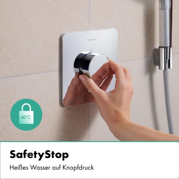 hansgrohe Ecostat Comfort Q Thermostat Unterputz 1 Funktion, chrom