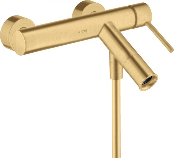 Axor Starck Einhebel-Wannenmischer Aufputz brushed gold optic 10411250