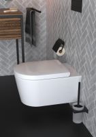 Vorschau: hansgrohe EluPura S Wand WC 540 AquaHelix Flush, spülrandlos, weiß