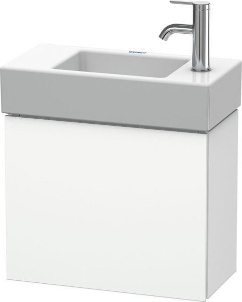 Duravit L-Cube Waschtischunterschrank 48x24cm Türanschlag links LC6246L1818 weiß matt