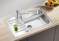 Blanco Lantos XL 6 S-IF Compact Edelstahlspüle, edelstahl bürstfinish 523140